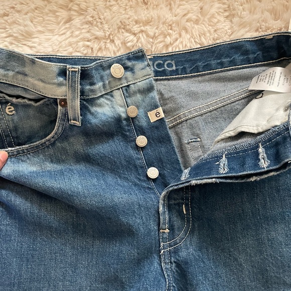 Etica Relaxed Jean Shorts size : 26 - Picture 5 of 5